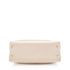 Chanel Chevron Calfskin Chic Small Top Handle
