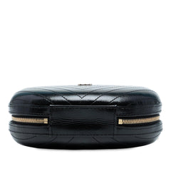 Chanel Chevron Stitched Calfskin La Pausa Evening Bag