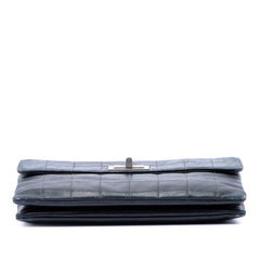 Chanel Choco Bar Lambskin Reissue 2.55 Flap Clutch