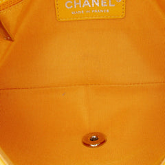 Chanel Crumpled Calfskin Bi Quilted Vintage Full Flap