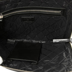 Chanel Distressed Calfskin Je Ne Suis Pas En Solde Clutch