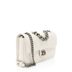 Chanel Glazed Calfskin Perfect Edge Medium Flap Bag