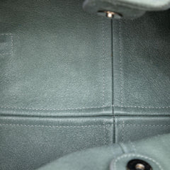 Chanel Grained Nubuck Camellia Patch Shopping Tote