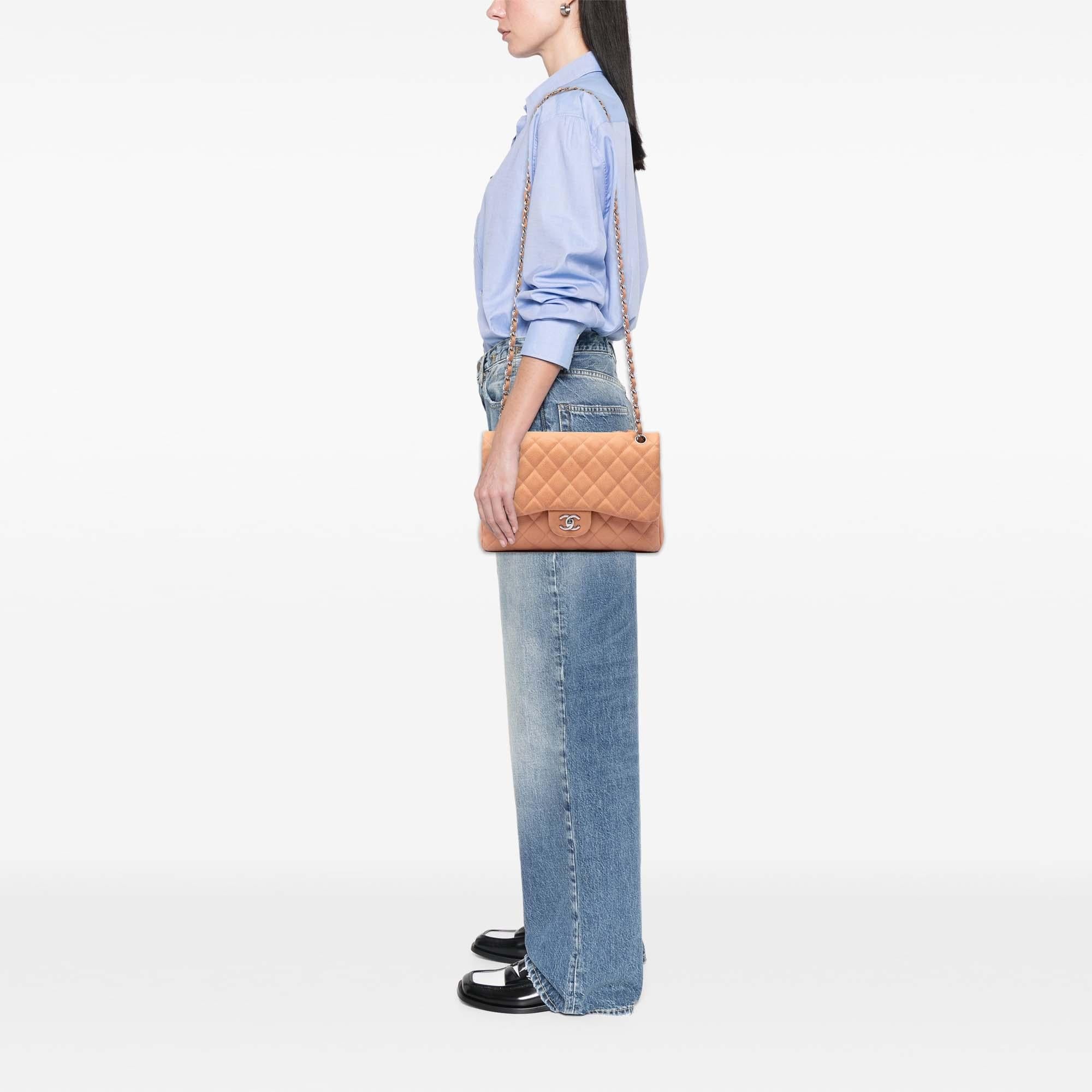 Chanel Jumbo Classic Caviar Double Flap