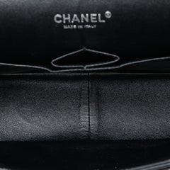 Chanel Jumbo Classic Chevron Lambskin So Black Double Flap