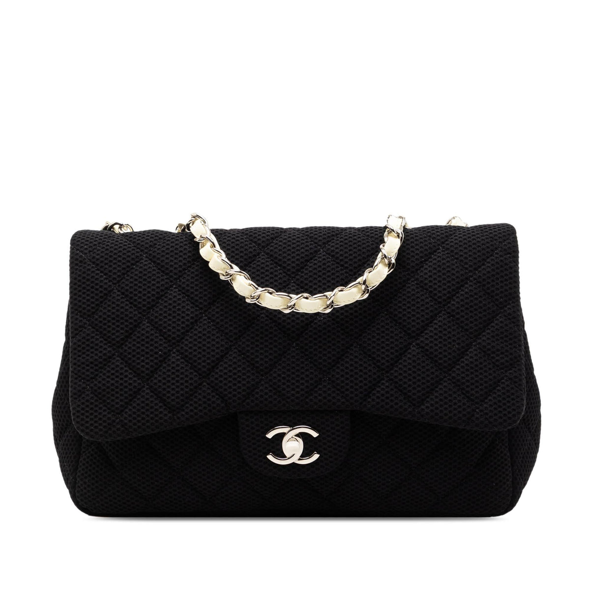 Chanel Jumbo Classic Mesh Single Flap