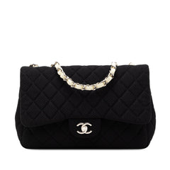 Chanel Jumbo Classic Mesh Single Flap