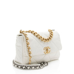 Chanel Lambskin 19 Large Flap Shoulder Bag