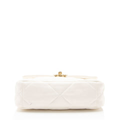 Chanel Lambskin 19 Medium Flap Shoulder Bag