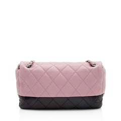 Chanel Lambskin Bicolor CC Medium Single Flap Bag
