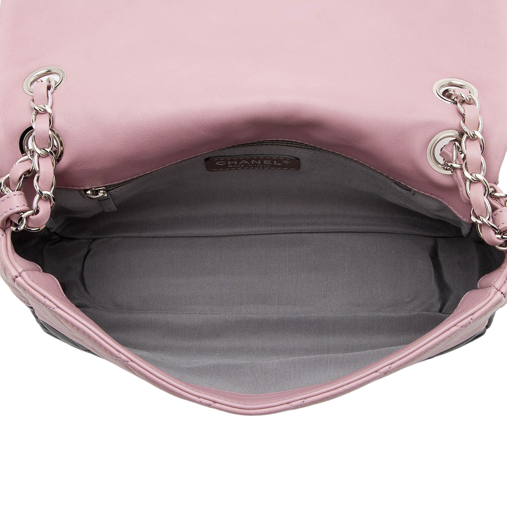 Chanel Lambskin Bicolor CC Medium Single Flap Bag