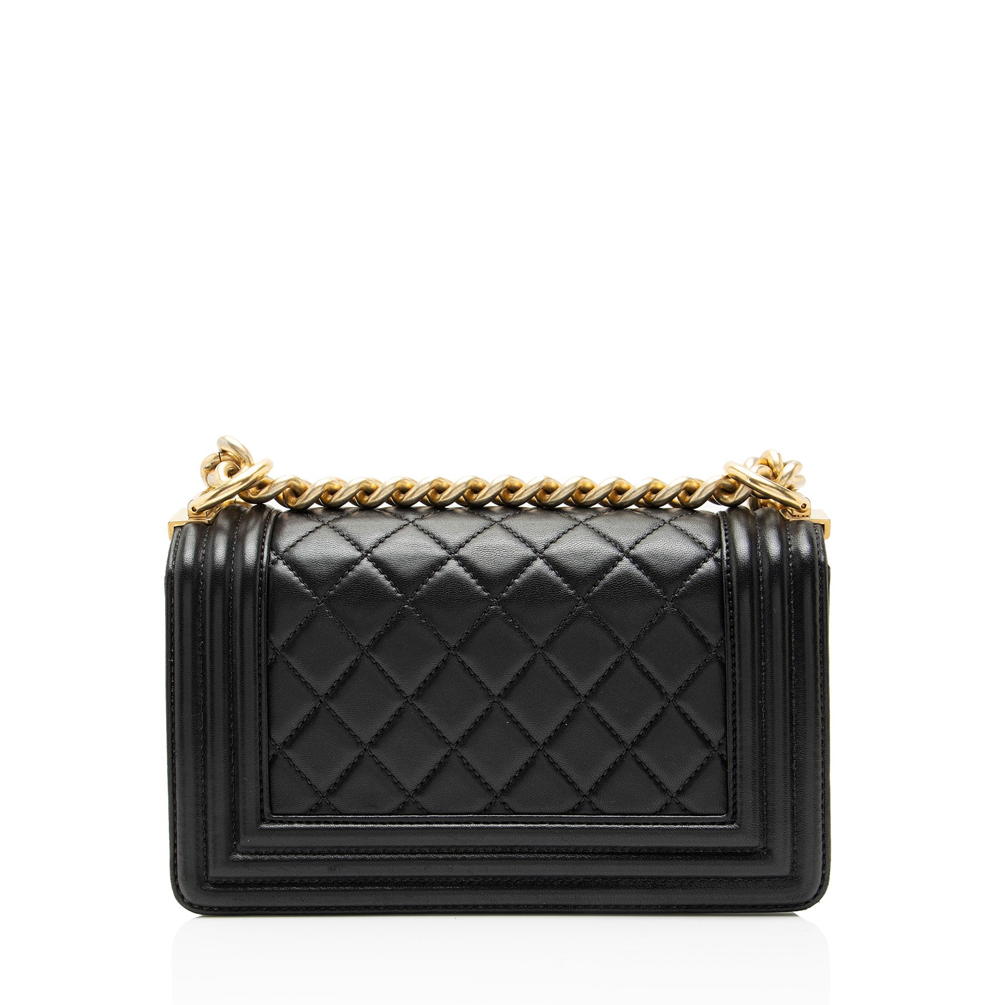 Chanel Lambskin Small Boy Bag