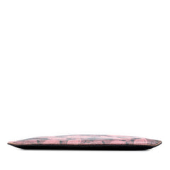 Chanel Large CC Quilted Calfskin Camellia Printed O Case Clutch