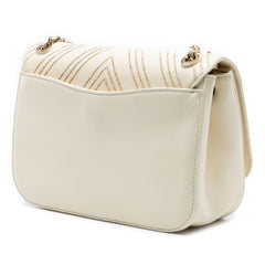 Chanel Large Chevron Sheepskin Subtle Flap