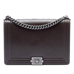 Chanel Large Glazed Calfskin Boy Flap