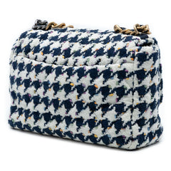 Chanel Large Houndstooth Tweed 19 Flap