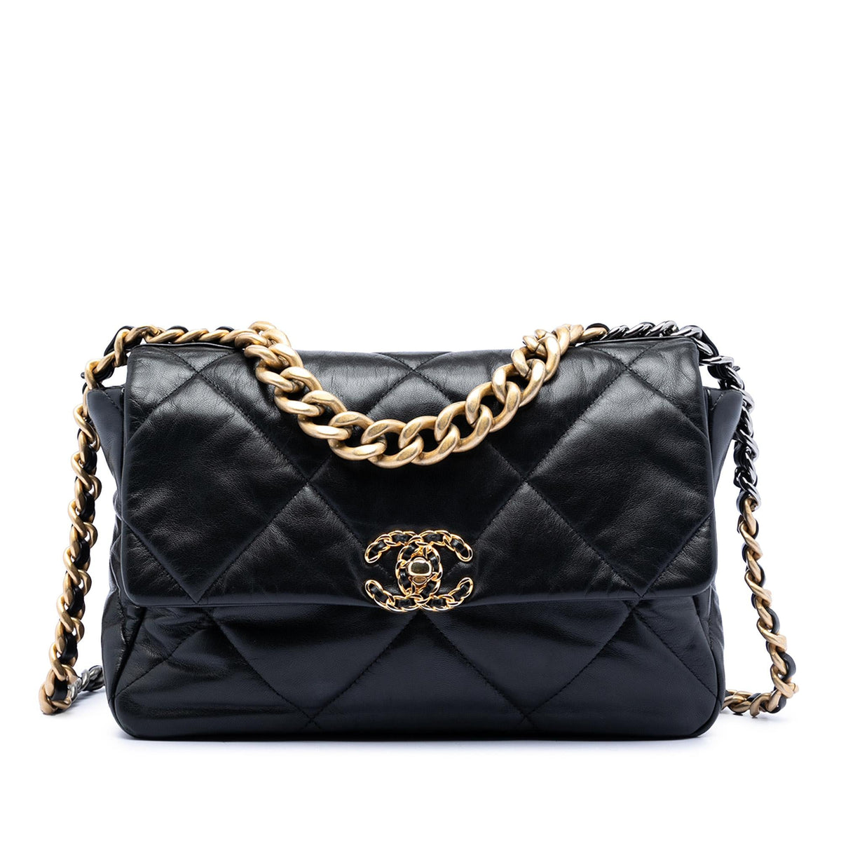 Chanel Large Lambskin 19 Flap
