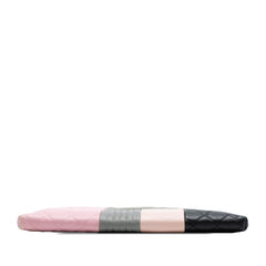 Chanel Large Lambskin Colorblock Patchwork O Case