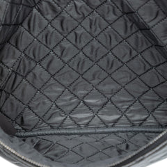 Chanel Large Quilted Iridescent Patent O Case Clutch