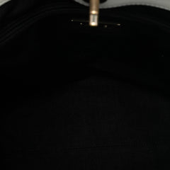 Chanel Large Stitched Calfskin Button Up Hobo