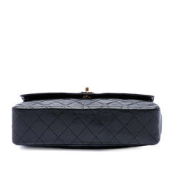 Chanel Limited Edition Paris Quilted Lambskin Double Flap