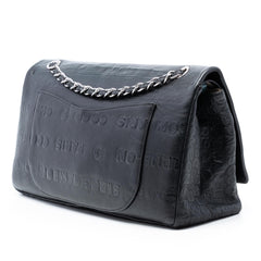 Chanel Maxi Embossed Calfskin 31 Rue Cambon Reissue 2.55 Double Flap