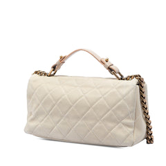 Chanel Medium CC Quilted Caviar Chic Flap