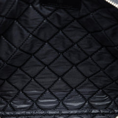 Chanel Medium CC Quilted Caviar O Case Clutch