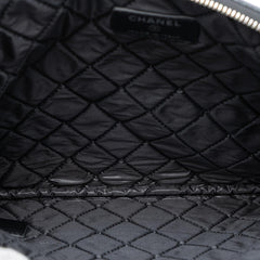 Chanel Medium CC Quilted Caviar O Case Clutch