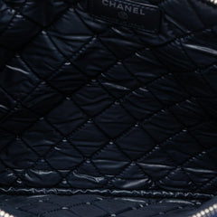 Chanel Medium CC Quilted Caviar O Case Clutch