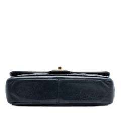 Chanel Medium CC Quilted Iridescent Calfskin Sheriff Star Flap