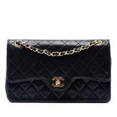 Chanel Medium CC Quilted Lambskin Double Flap