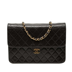 Chanel Medium CC Quilted Lambskin Single Flap