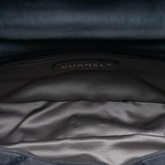 Chanel Medium CC Quilted Satin Single Flap