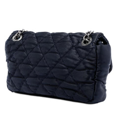 Chanel Medium CC Quilted Satin Single Flap