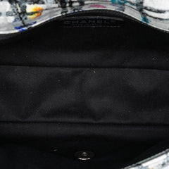 Chanel Medium Calfskin Hand Painted Graffiti Flap