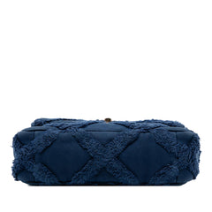 Chanel Medium Canvas and Cotton 19 Flap