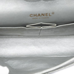 Chanel Medium Classic Iridescent Lambskin Double Flap