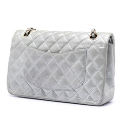 Chanel Medium Classic Iridescent Lambskin Double Flap