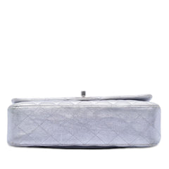 Chanel Medium Classic Metallic Lambskin Double Flap