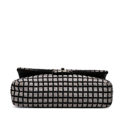 Chanel Medium Classic Ribbon Tweed Double Flap