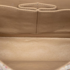 Chanel Medium Classic Tweed Sequins Double Flap