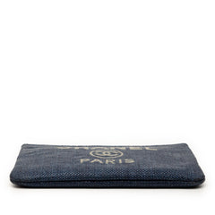 Chanel Medium Denim Deauville O Case Clutch