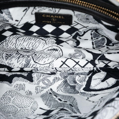 Chanel Medium Goatskin Lucky Clover O Case Clutch