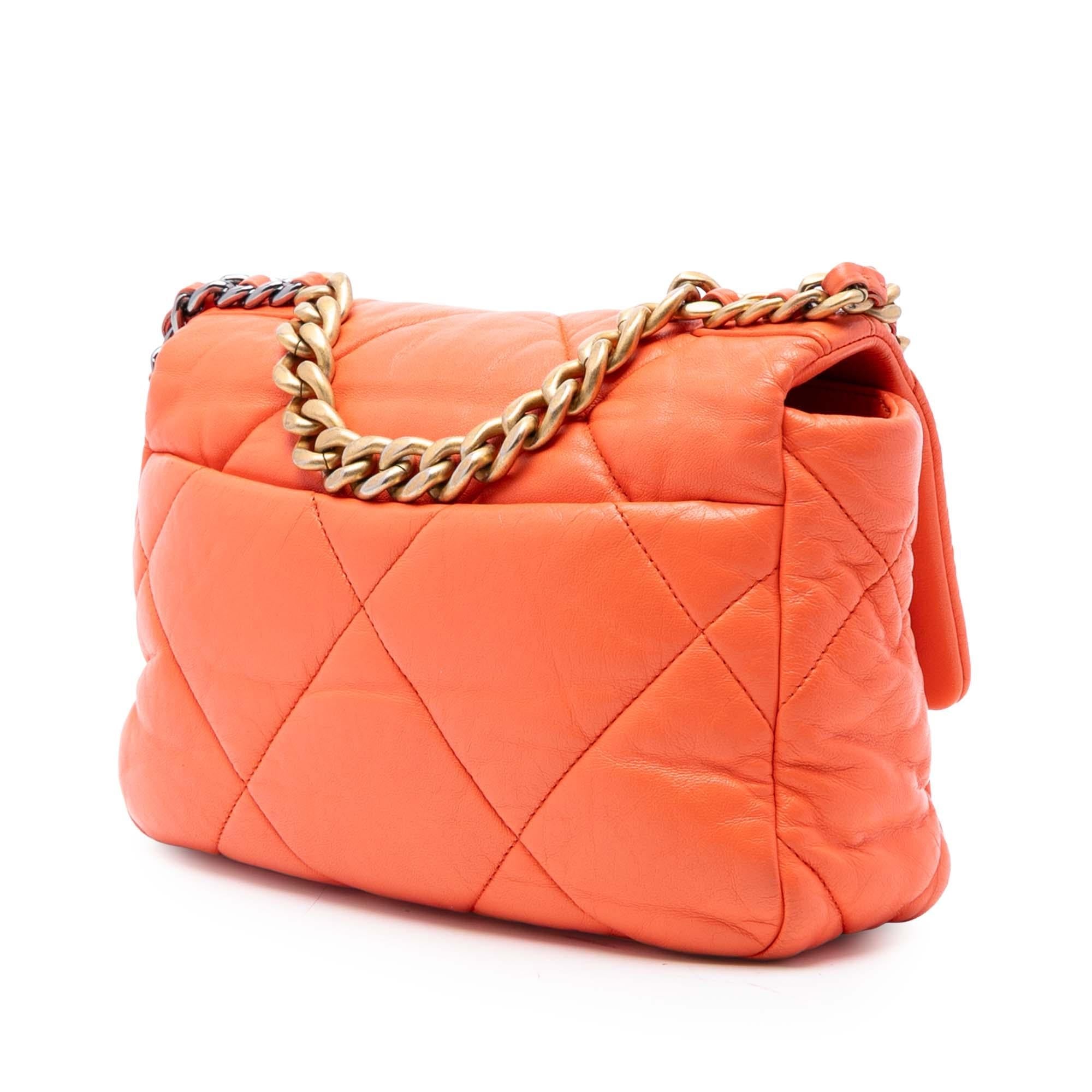 Chanel Medium Lambskin 19 Flap