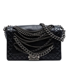 Chanel Medium Paris Dallas Enchained Boy Flap