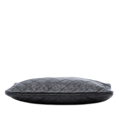 Chanel Medium Quilted Caviar Boy O Case Clutch
