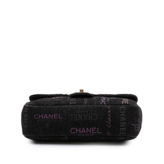 Chanel Medium Quilted Denim Mood Flap
