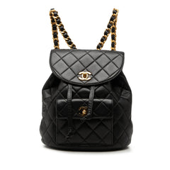 Chanel Medium Quilted Lambskin Duma Backpack
