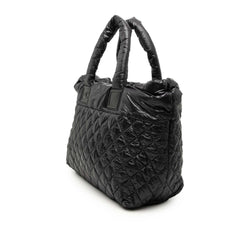 Chanel Medium Quilted Nylon Reversible Coco Cocoon Tote
